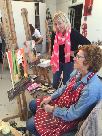 Weekly Painting Classes for Adults