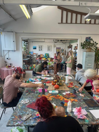 Parent and Toddler Paintng Class