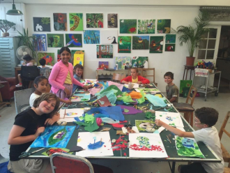 Kids Holiday Art Club