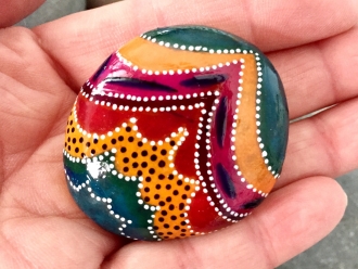 Painted Pebbles 