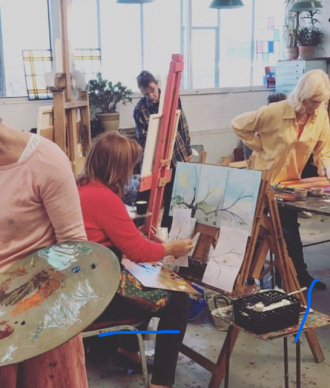 Weekly Painting Classes for Adults